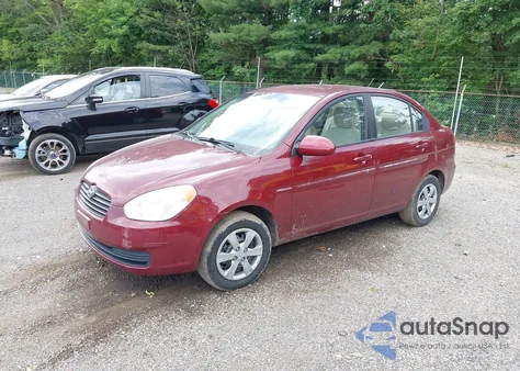 2009 Hyundai Accent Gls from USA, damaged, VIN KMHCN46C79U363971